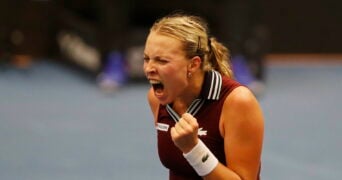 Anett Kontaveit, à Ostrava en 2021