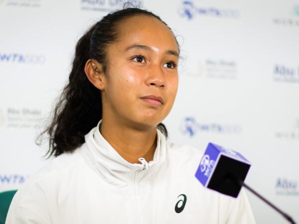 Leylah Fernandez, à Abou Dabi 2021