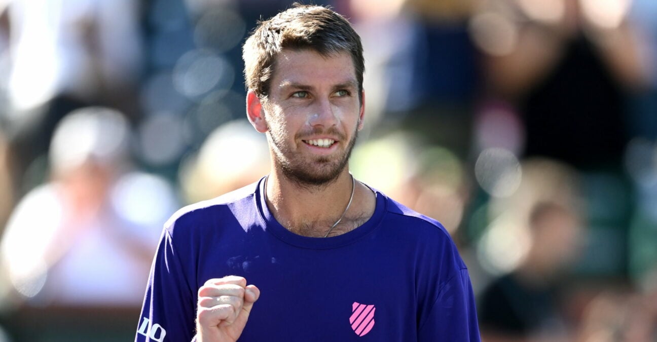 Cameron Norrie, à Indan Wells en 2021