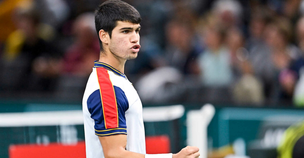 Carlos Alcaraz, 2021, Rolex Paris Masters
