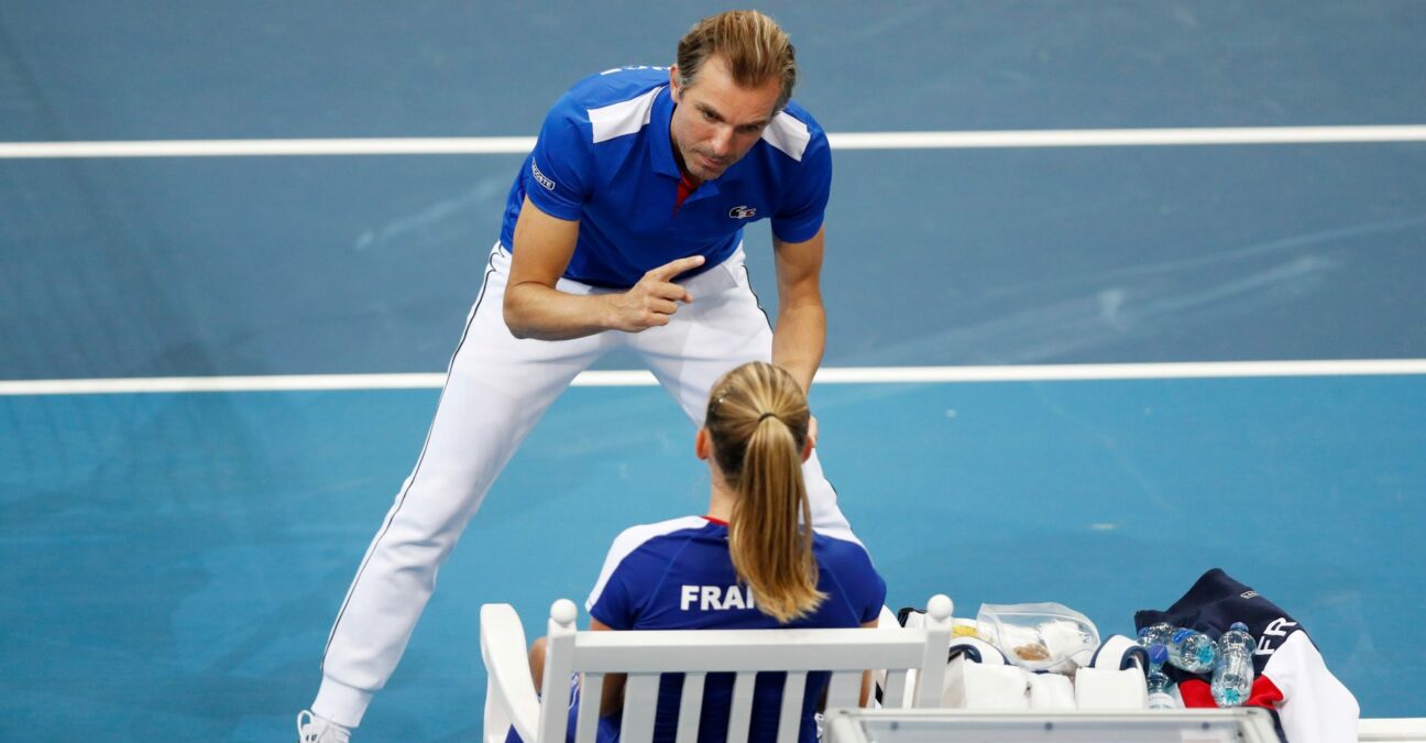 Julien Benneteau et Fiona Ferro, Billie Jean King Cup 2021
