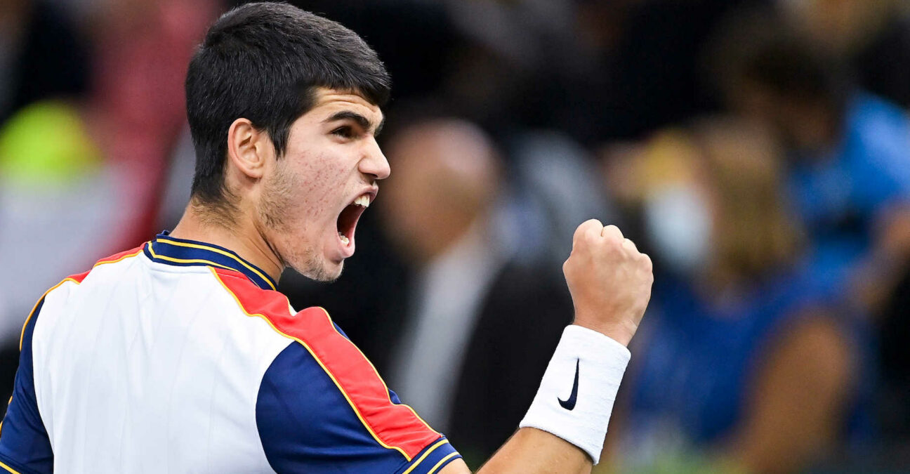 Carlos Alcaraz, Rolex Paris Masters, 2021