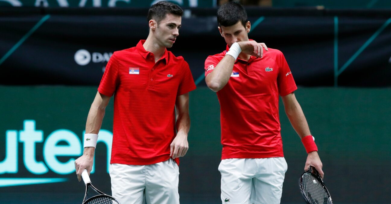 Djokovic Cacic Davis Cup 2021