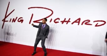Will Smith pendant l'avant-première du film "La Méthode Williams"