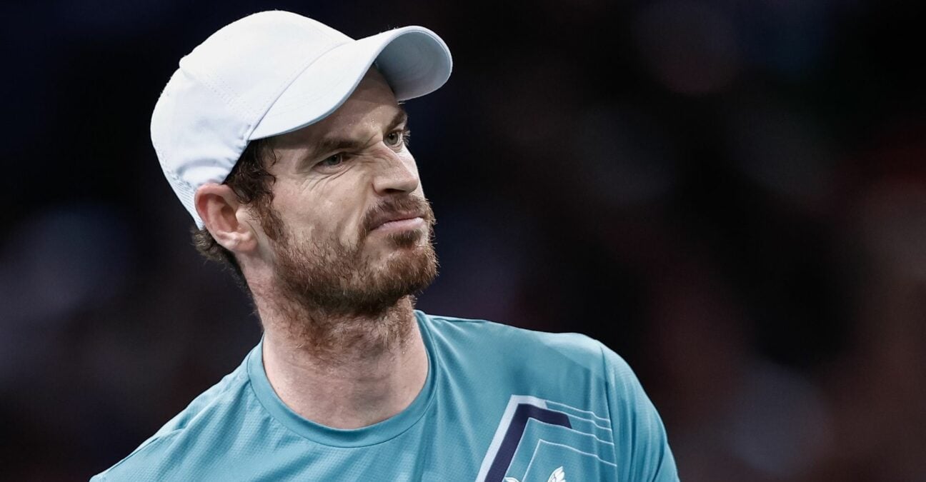 Andy Murray, Rolex Paris Masters, 2021