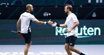 Kevin Krawietz et Tim Puetz avec l'Allemagne en Coupe Davis 2021