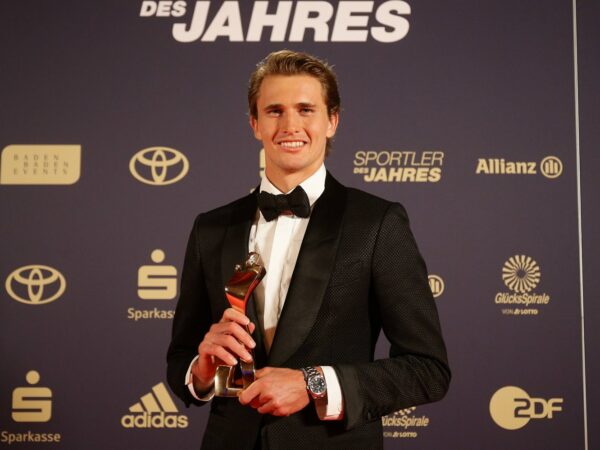 Alexander Zverev, sportif allemand de l'année 2021