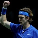 Andrey Rublev Davis Cup final 2021