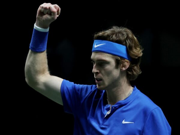 Andrey Rublev Davis Cup final 2021