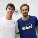 Gabriel Debru et Daniil Medvedev, 2021