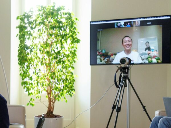 International Olympic Committee (IOC) President Thomas Bach has a virtual discussion with Chinese tennis player Peng Shuai in Lausanne, Switzerland,