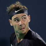 Rafael Nadal, à Abou Dabi en 2021