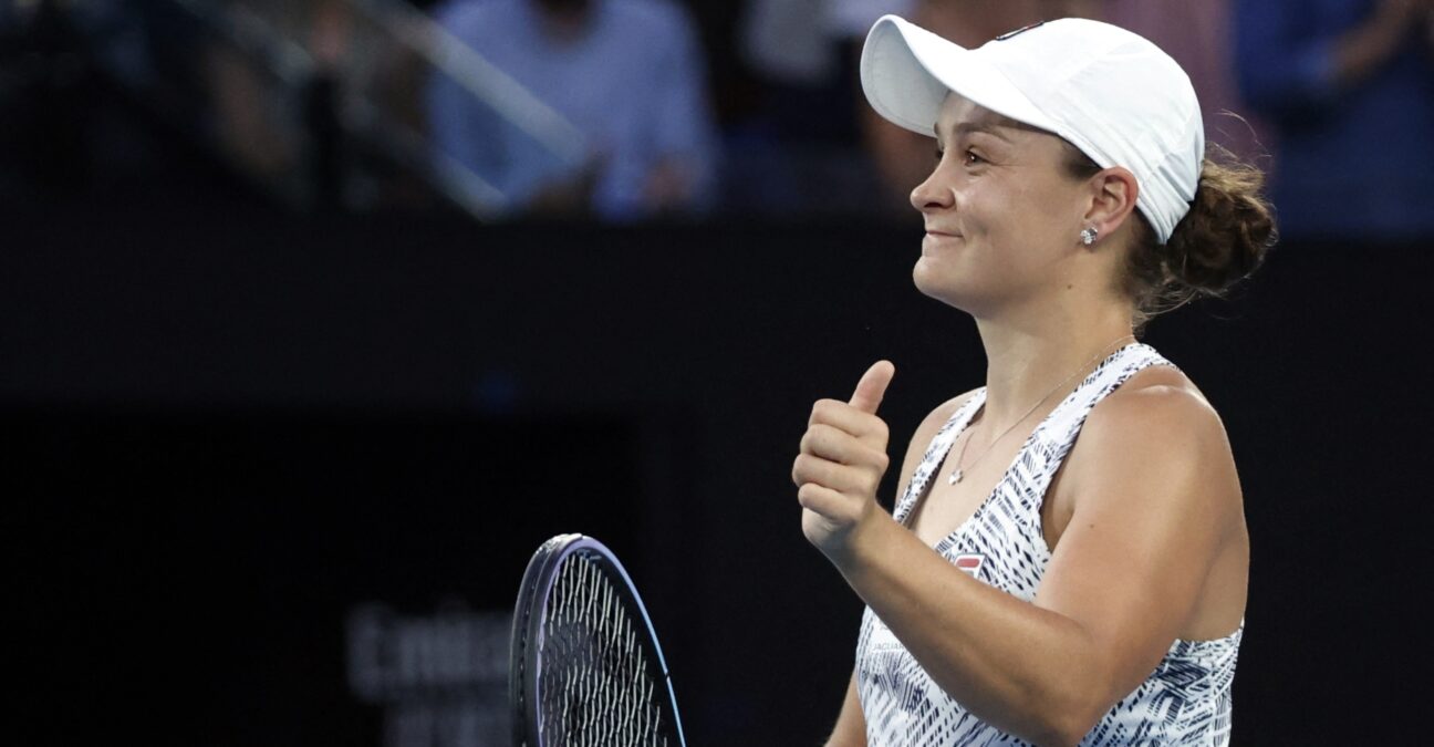 Ash Barty R4 AO 2022