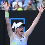 Iga Swiatek at the 2022 Australian Open