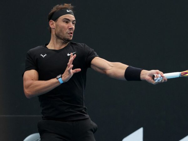 Spain's Rafael Nadal at the ATP Melbourne Summer Set