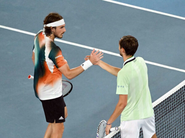 Daniil Medvedev, Stefanos Tsitsipas, 2022