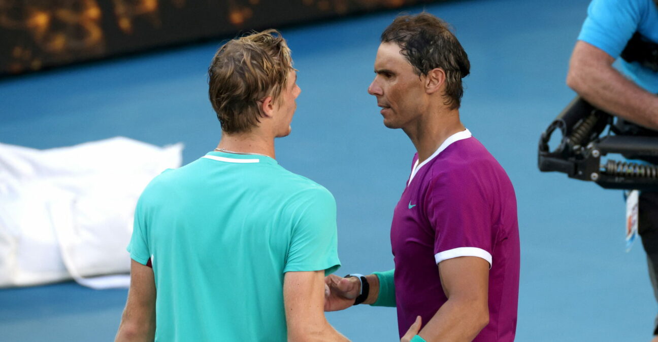 Shapovalov, Nadal, l'Open d'Australie 2022