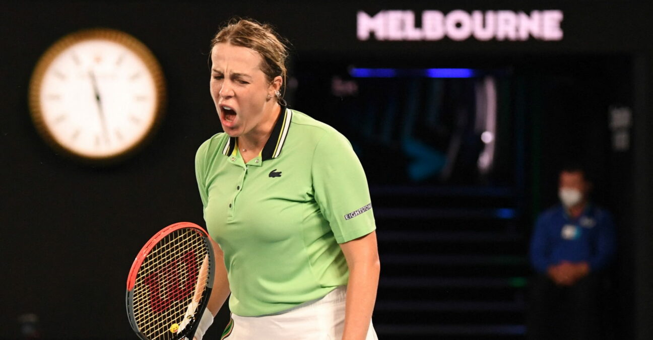 Anastasia Pavlyuchenkova, Open d'Australie 2022