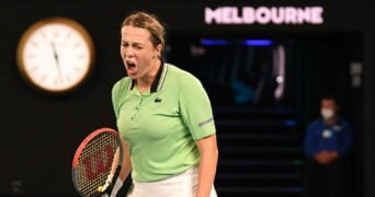Anastasia Pavlyuchenkova, Open d'Australie 2022