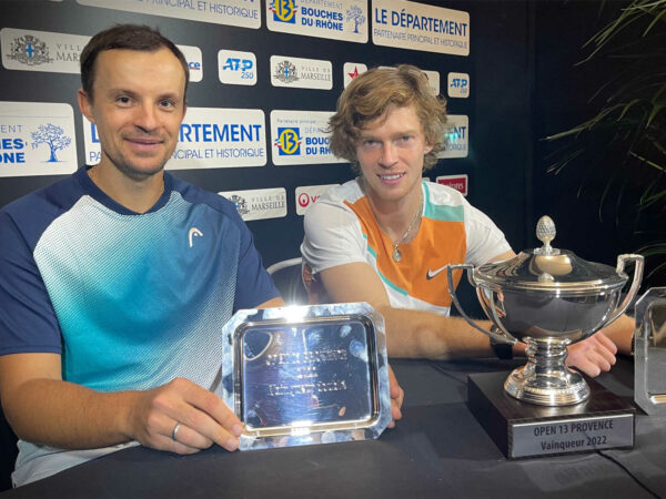 Denys Molchanov et Andrey Rublev, Marseille 2022