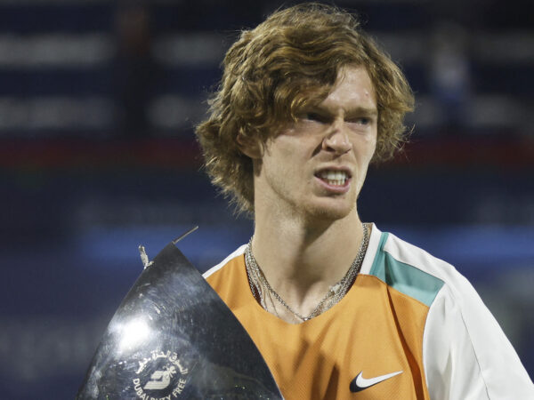 Andrey Rublev, titré à Dubai 2022