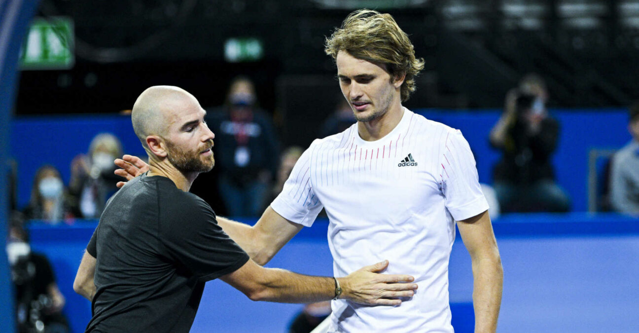 Adrian Mannarino, Alexander Zverev, Montpellier 2022