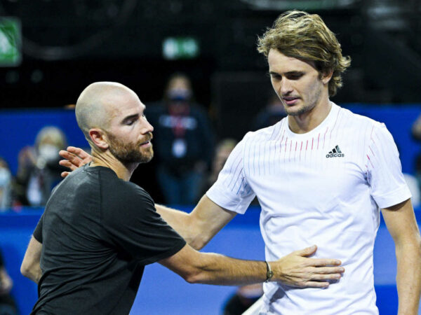 Adrian Mannarino, Alexander Zverev, Montpellier 2022