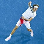 Smash d'Alexander Zverev à Montpellier, 2021