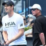 Andy Murray et Ivan Lendl à l'Open d'Australie en 2017