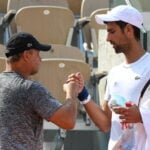 Novak Djokovic, Marian Vajda, Roland-Garros 2018