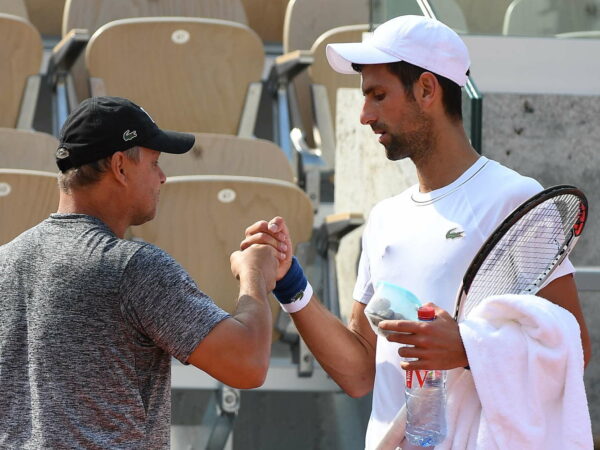 Novak Djokovic, Marian Vajda, Roland-Garros 2018