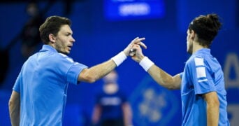 Nicolas Mahut et Pierre-Hugues Hebert, Montpellier 2022
