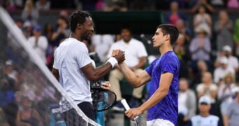 Gaël Monfils, Carlos Alcaraz, Indian Wells 2022