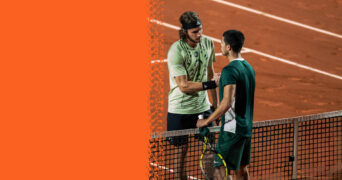 Stefanos Tsitsipas et Carlos Alcaraz, ATP 500 Barcelone 2022