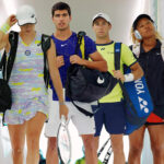 Iga Swiatek, Carlos Alcaraz, Casper Ruud, Naomi Osaka