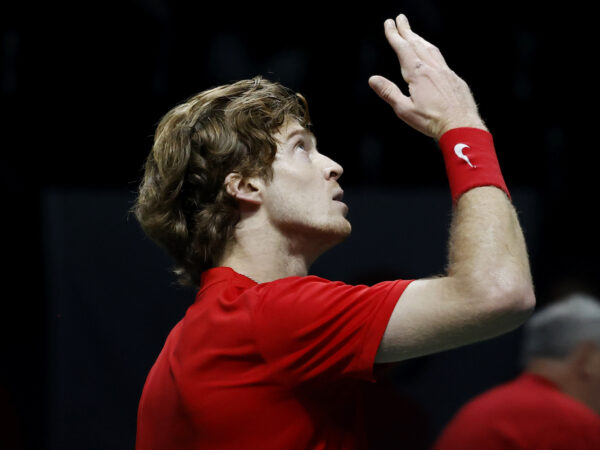 Andrey Rublev representing Russia, 2021
