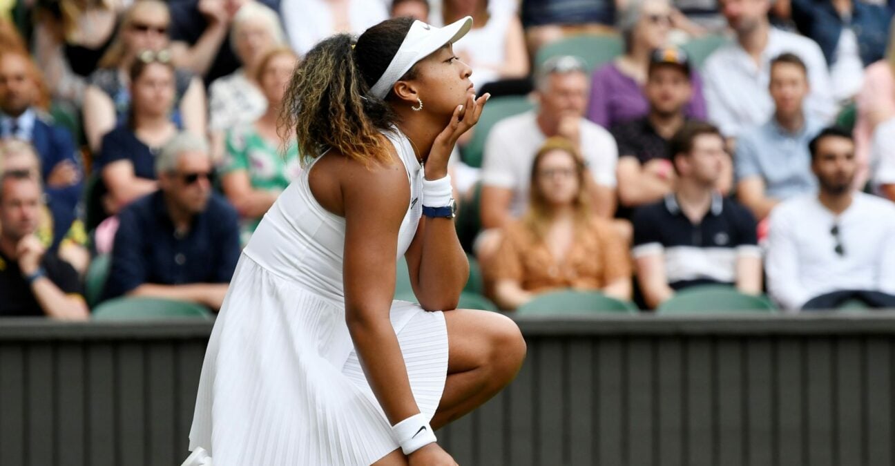 Naomi Osaka, Wimbledon 2021