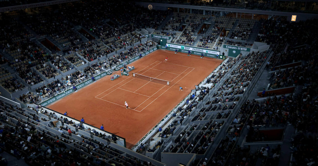 Night session, Novak Djokovic, Yoshihito Nishioka, Roland-Garros 2022