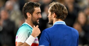 Daniil Medvedev, Marin Cilic, Roland-Garros 2022