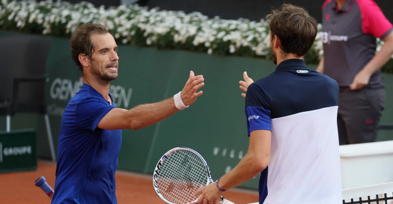Daniil Medvedev, Richard Gasquet, Genève 2022