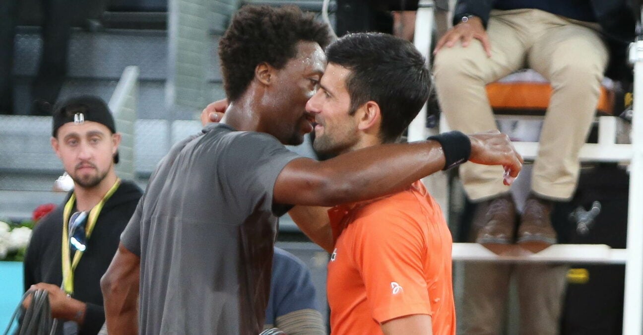 Gaël Monfils, Novak Djokovic, Madrid 2022