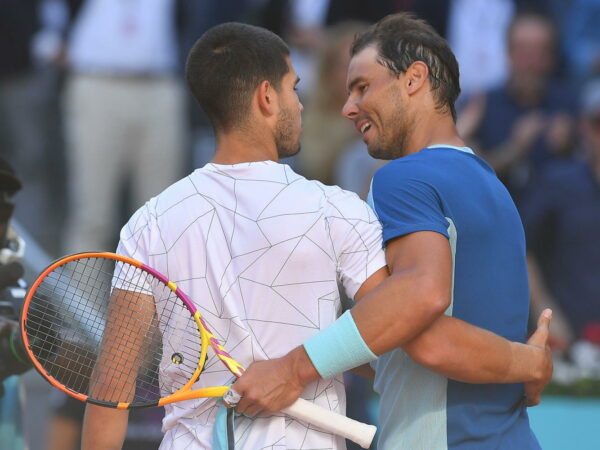Rafael Nadal, Carlos Alcaraz, Madrid 2022