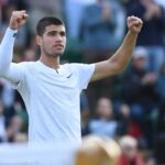 Carlos Alcaraz / 2nd round Wimbledon 2022 / Antoine Couvercelle / Panoramic