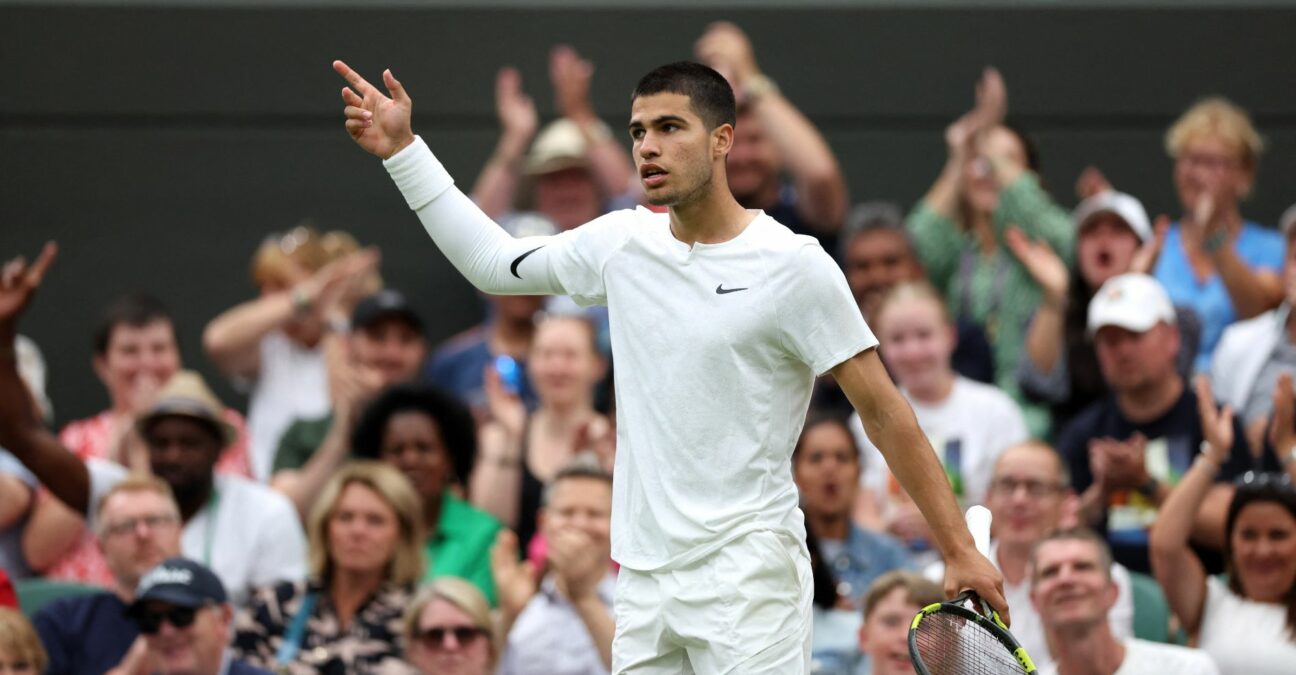 Carlos Alcaraz, Wimbledon 2022