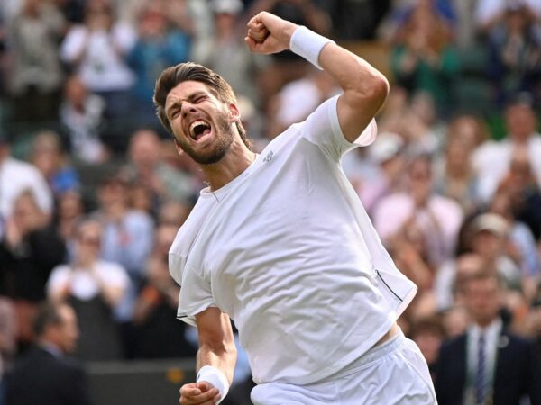 Cameron Norrie celebrates after winning his second round match against Jaume Munar / AI / Reuters / Panoramic