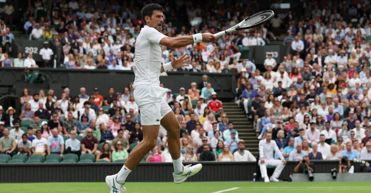 Djokovic - Wimbledon 2022 - Panoramic