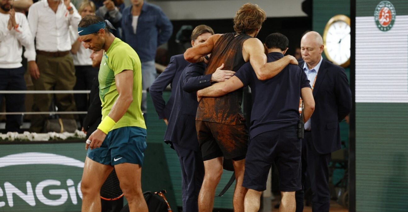 Rafael Nadal et Alexander Zverev, Roland-Garros 2022