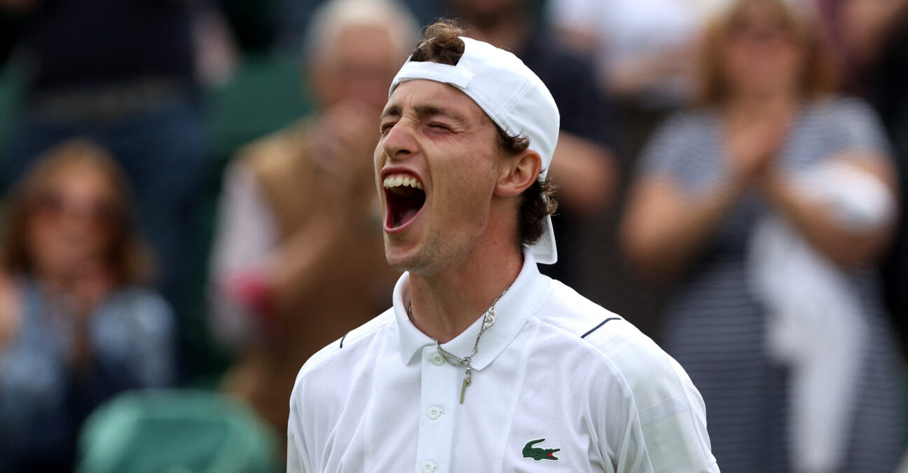 Ugo Humbert, 2e tour de Wimbledon contre Casper Ruud © AI / Reuters / Panoramic