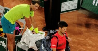 Rafael Nadal et Novak Djokovic, Roland-Garros 2022