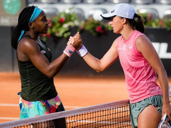 Coco Gauff et Iga Swiatek, Rome 2021